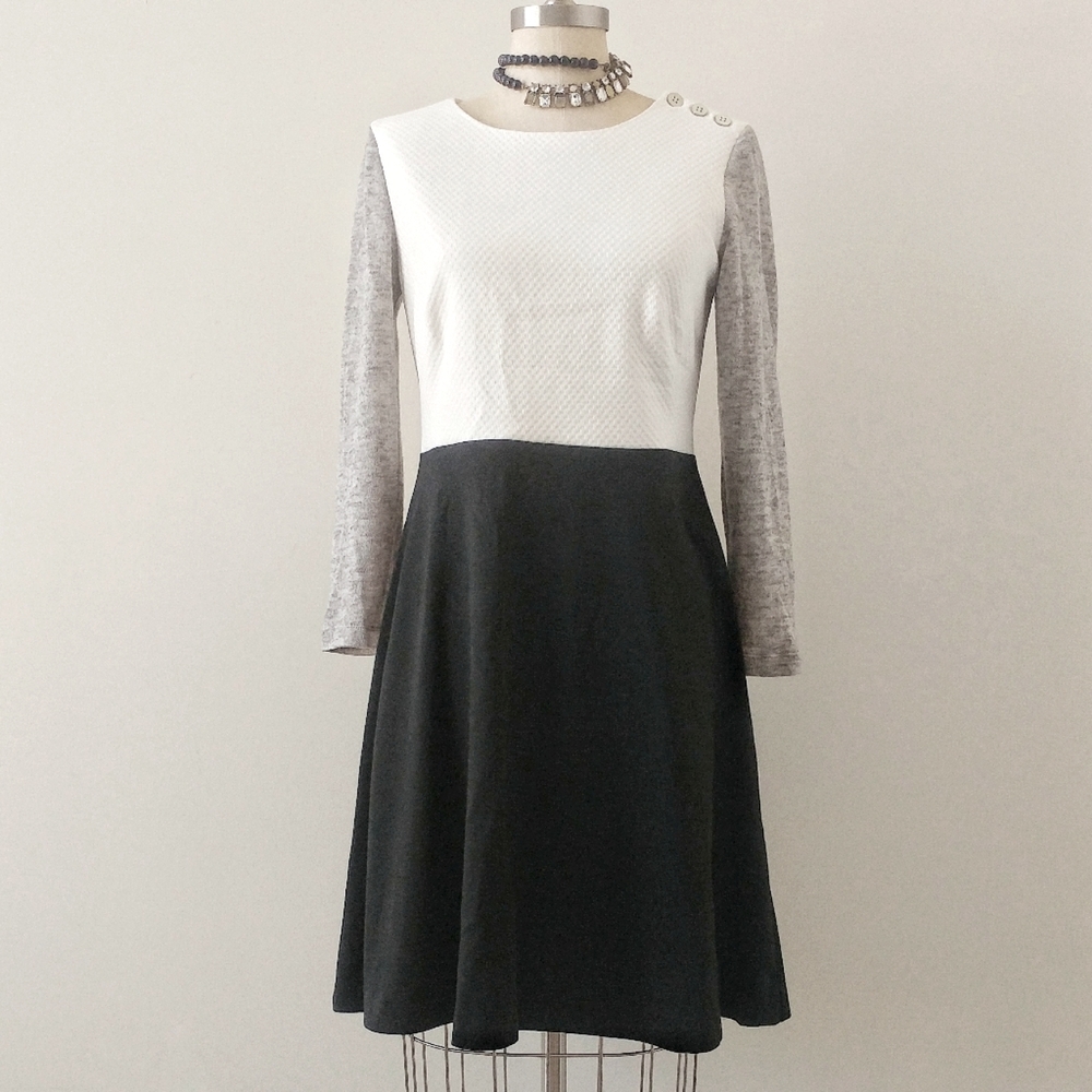 LOFT Textured Knit Dress